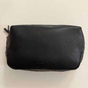 Salvatore Ferragamo Parfume for Eva Air Black Cosmetic Bag